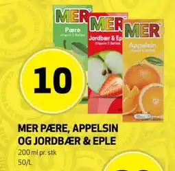Bunnpris MER PÆRE, APPELSIN OG JORDBÆR & EPLE tilbud