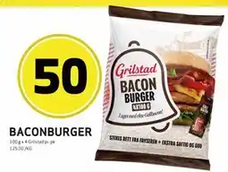 Bunnpris BACONBURGER tilbud