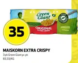 Bunnpris MAISKORN EXTRA CRISPY tilbud