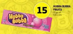 Bunnpris HUBBA BUBBA FRUITS tilbud