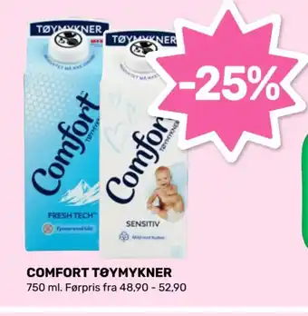Coop Marked Comfort tøymykner tilbud