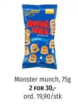 Nille Monster munch tilbud