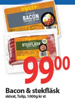 MaxiMat Svinesund Tulip bacon & stekfläsk skivat tilbud