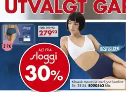 Sparkjøp sloggi klassisk maxitruse tilbud