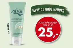 Sparkjøp Atrix håndkrem tilbud