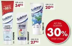 Sparkjøp Solidox tilbud