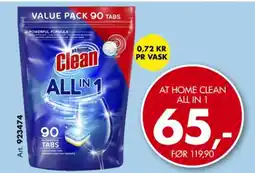 Sparkjøp At Home Clean all in 1 tilbud