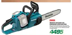 Coop Byggmix Makita DUC303Z LTX Kjedesag uten batteri tilbud