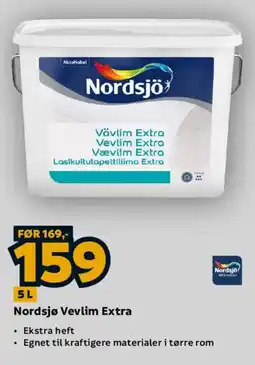 Megaflis Nordsjø Vevlim Extra tilbud