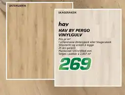 Coop Byggmix Hav by Pergo vinylgulv tilbud
