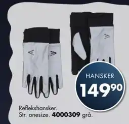 Sparkjøp Hansker Reflekshansker tilbud
