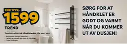 Megaflis Trend elektrisk håndkletørker tilbud