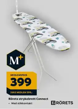 Megaflis Rörets strykebrett Connect tilbud