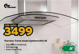 Megaflis Thermex Trend model kjøkkenvifte 65 tilbud