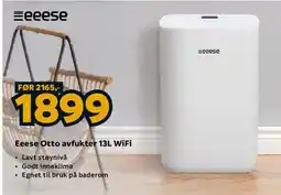 Megaflis Eeese Otto avfukter 13L WiFi tilbud