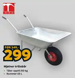 Megaflis Mjølner trillebår tilbud