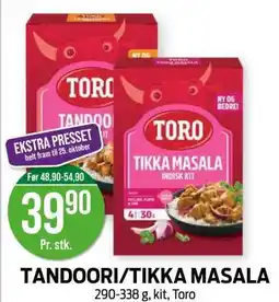 Kiwi TANDOORI/TIKKA MASALA tilbud