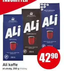 Spar Ali kaffe tilbud