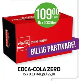 Kiwi COCA-COLA ZERO tilbud