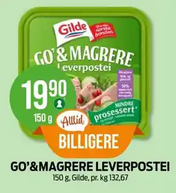 Kiwi GO'&MAGRERE LEVERPOSTEI tilbud