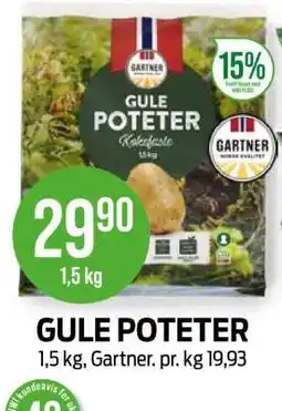 Kiwi GULE POTETER tilbud
