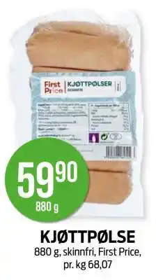 Kiwi KJØTTPØLSE tilbud