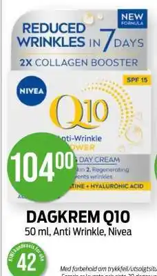 Kiwi DAGKREM Q10 tilbud