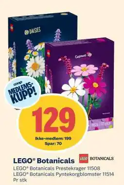 Coop Extra LEGO Botanicals tilbud