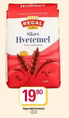 Coop Extra Regal siktet hvetemel tilbud