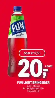 Coop Extra FUN LIGHT BRINGEBÆR tilbud