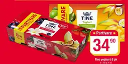 Coop Extra Tine yoghurt 8 pk tilbud