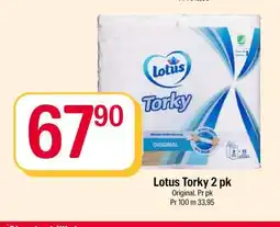 Coop Extra LOTUS TORKY 2 PK tilbud