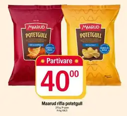 Coop Extra MAARUD RIFLA POTETGULL tilbud