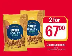 Coop Extra COOP NØTTEMIKS tilbud