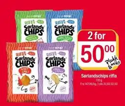 Coop Extra SØRLANDSCHIPS RIFLA tilbud