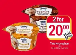 Coop Extra TINE NYT YOGHURT tilbud