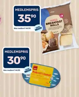 Matkroken Coop Mixed Breakfast Rolls tilbud