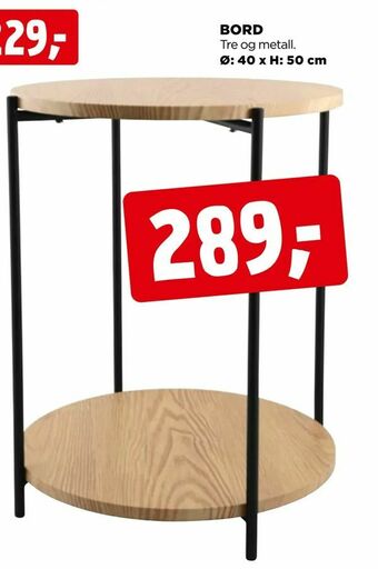 jem & fix Bord tilbud