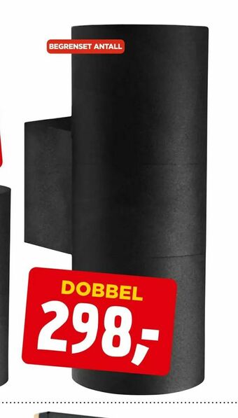 jem & fix Tin maxi vegglampe tilbud