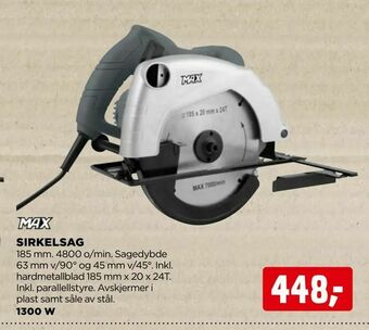jem & fix Sirkelsag tilbud