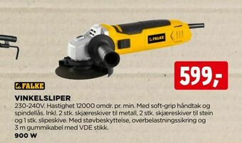 jem & fix Vinkelsliper tilbud