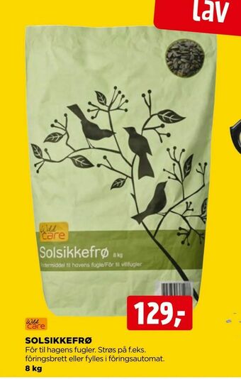 jem & fix Solsikkefrø tilbud