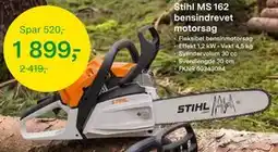 Felleskjøpet Stihl MS 162 bensindrevet motorsag tilbud