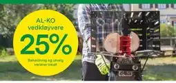 Felleskjøpet AL-KO vedkløyvere tilbud