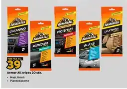 Megaflis Armor All wipes 20 stk tilbud