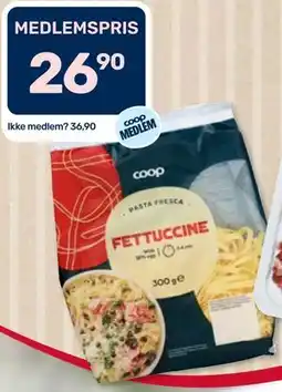 Matkroken Coop Fettuccine tilbud