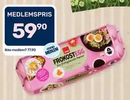 Coop Marked Coop Frokostegg tilbud