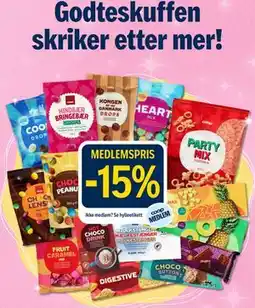 Coop Prix Godteskuffen skriker etter mer tilbud