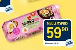 Coop Prix Coop Frokostegg tilbud