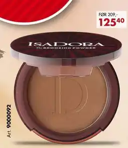Sparkjøp ISADORA The Bronzing Powder tilbud